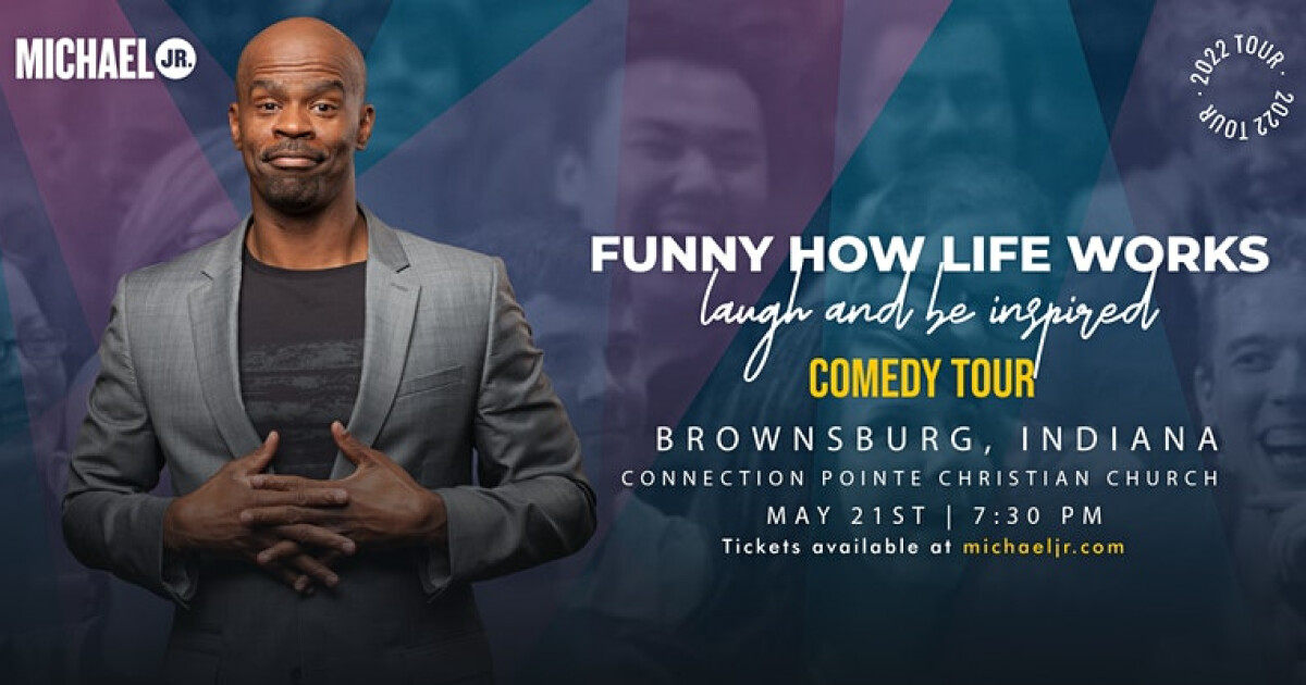 Michael Jr. is hitting the road with his Funny How Life Works Comedy Tour. Get ready for a night of laughs for the whole family and be inspired to more!
 
Ticket Prices $35-65